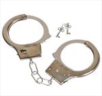 TR12724 Steel Handcuffs with keys
